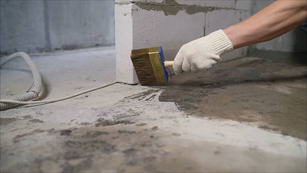 Crawl space vapor barrier installation in Reynolds, IN